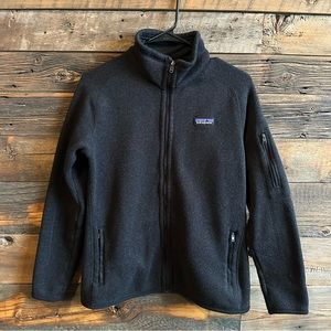 Patagonia Women’s Better Sweater Full Zip Medium Black